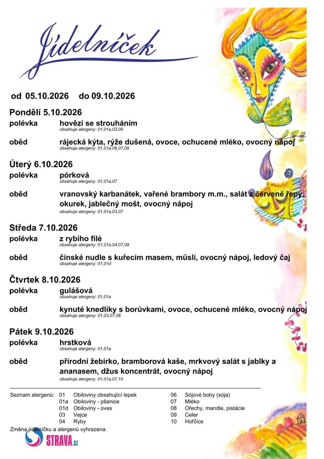 Polední menu