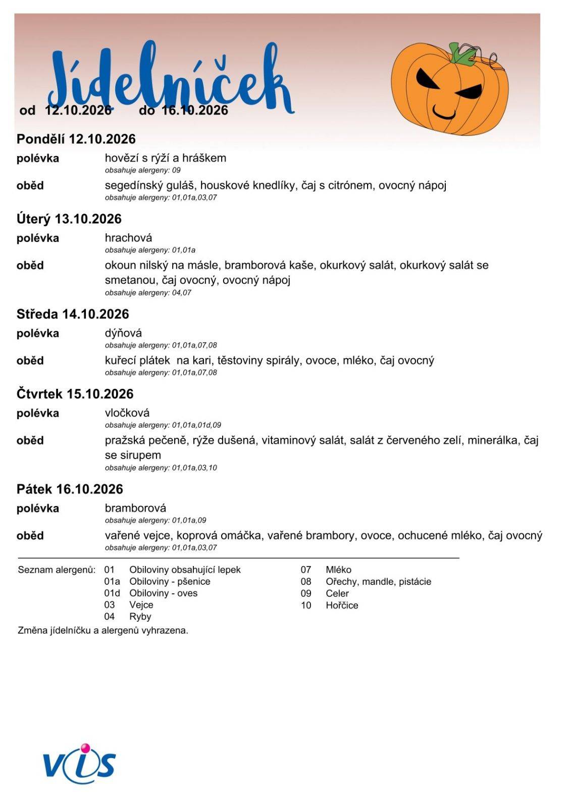 Polední menu
