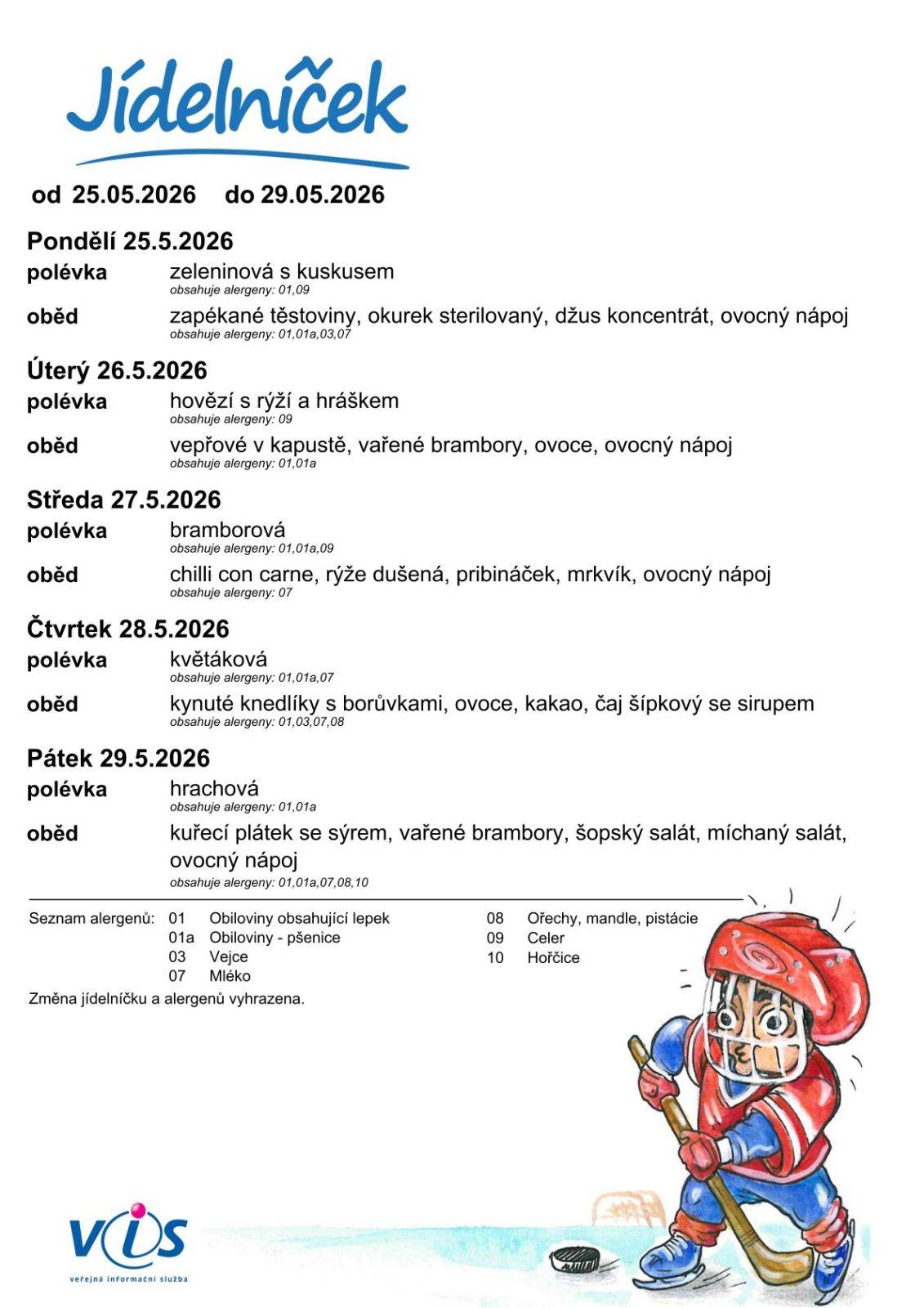 Polední menu