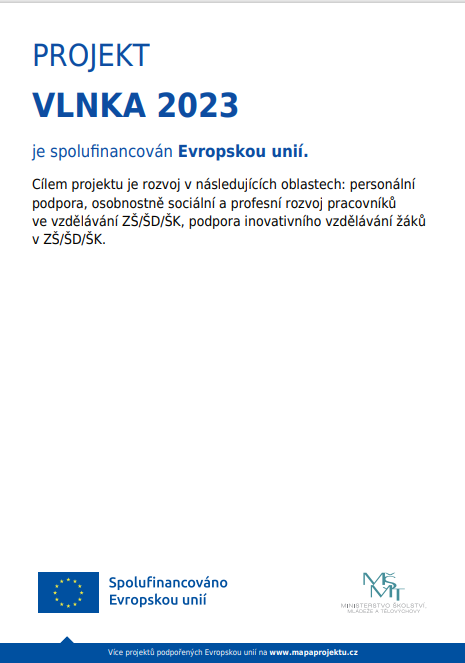 Šablony VLNKA 2023