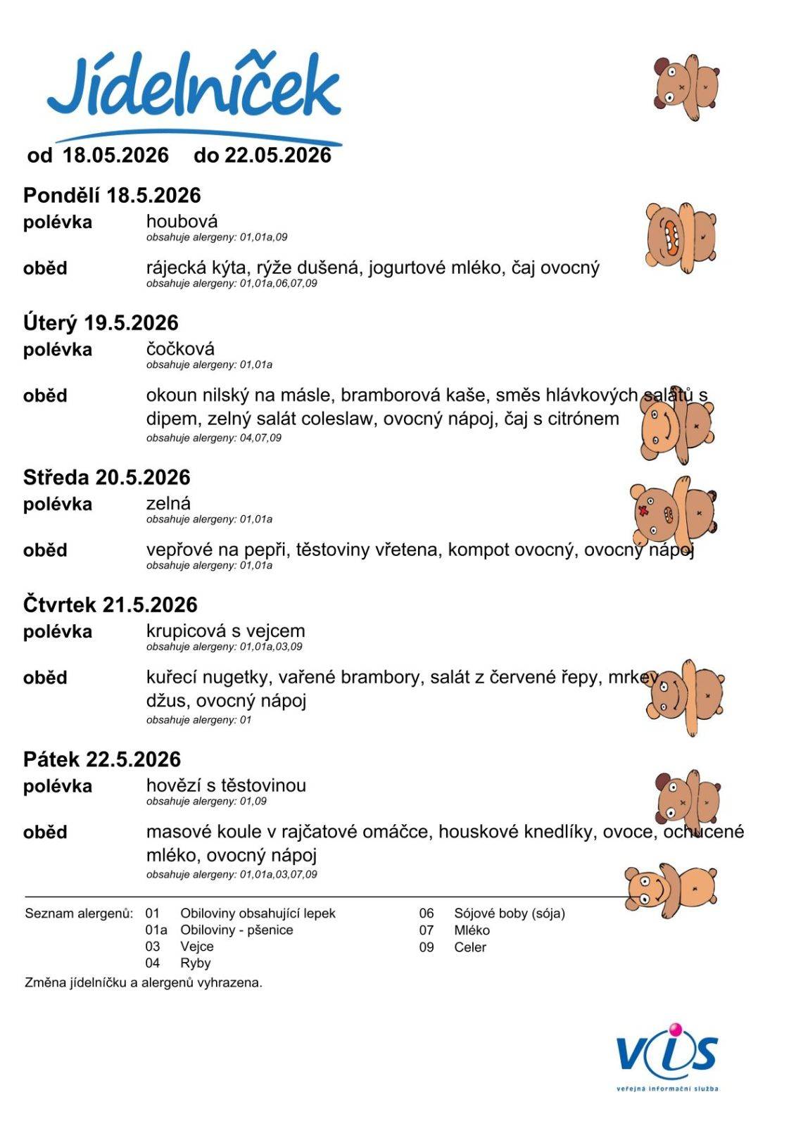 Polední menu