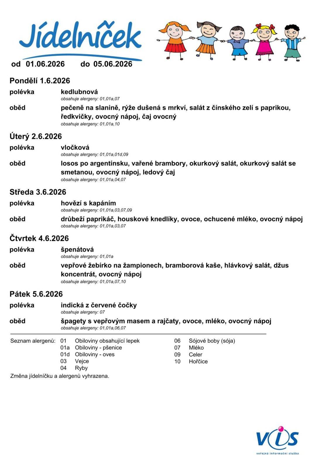 Polední menu