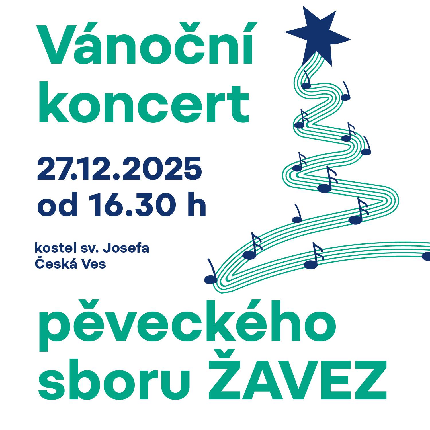 Vánoční koncert v kostele sv. Václava Česká Ves