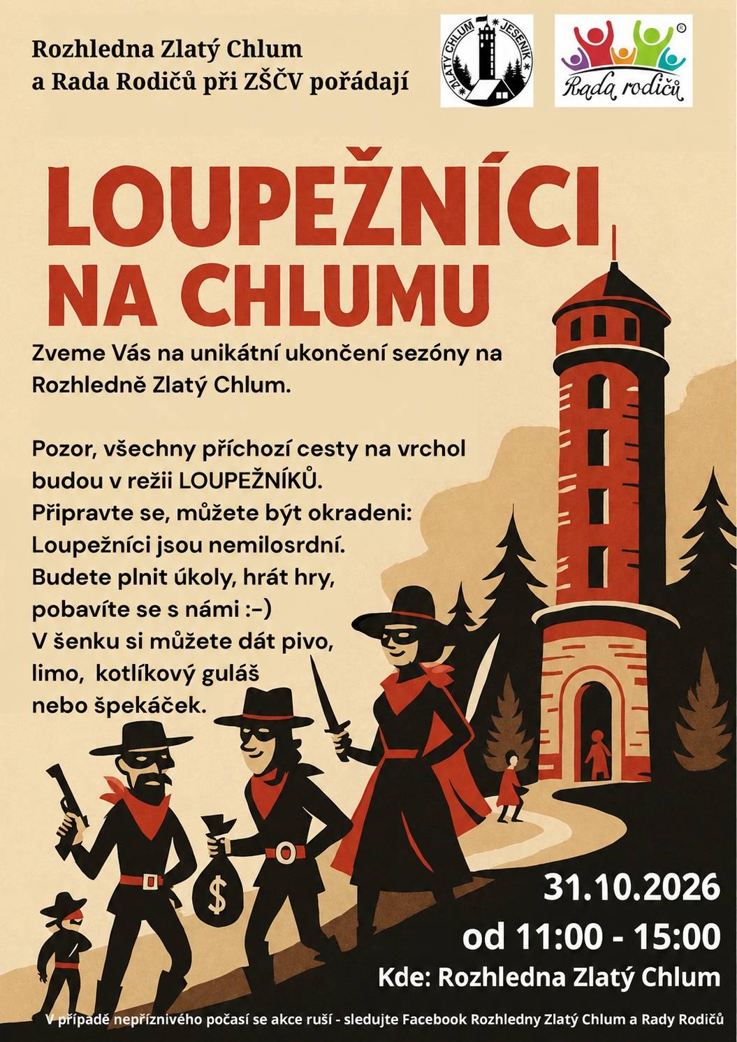 LOUPEŽNÍCI NA CHLUMU