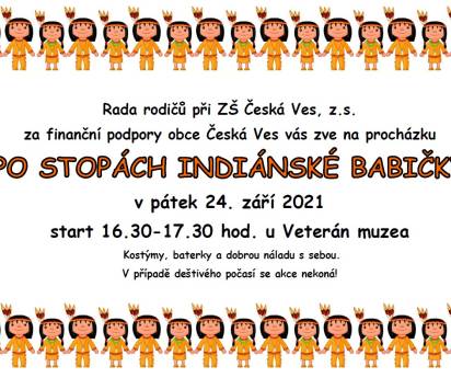 Po stopách indiánské babičky (pozvánka)