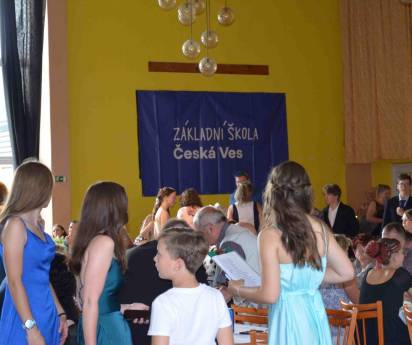 Šerpování 9. ročníků v Hotelu Zlatý Chlum