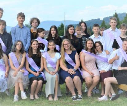 Pasování 9. ročníků na středoškoláky