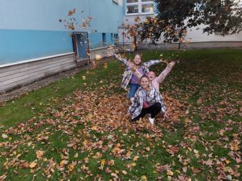 Společné chvíle ve školní družině - podzimní čarování