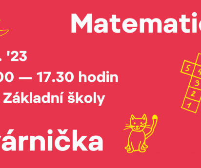 Matematická kavárnička 9.2.2023 od 16:00 hodin