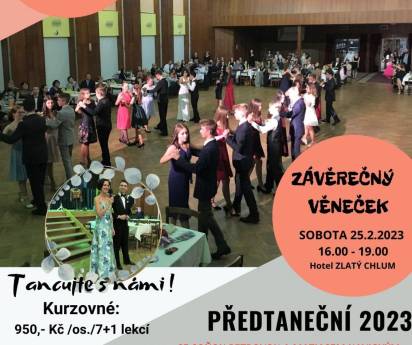 Předtaneční 2023 - nábor tanečníků v plném proudu