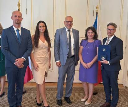 ZŠ Česká Ves obdržela Medaili MŠMT