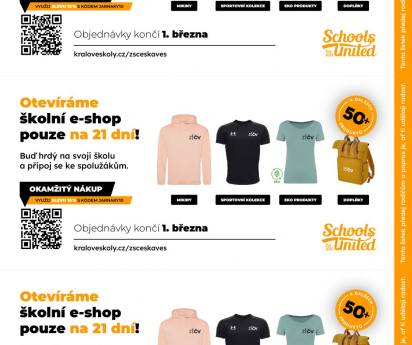 ŠKOLNÍ MERCH - limitka jaro 2024