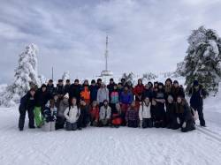 Návštěva skupiny žáků a učitelů z městečka Batea