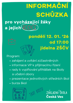 Přijímací řízení na SŠ 2026/2027